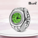 Bozhi™  Moodne roostevabast terasest sõrmus-kell