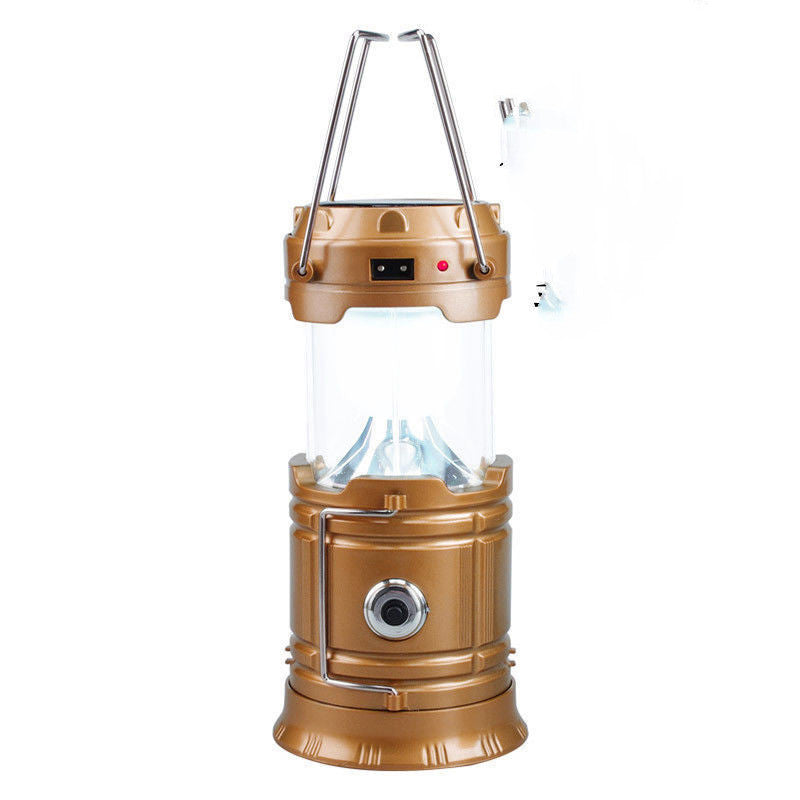 CampingPRO™ Päikesepatareiga laetav ventilaator, lamp ja akupank ühes