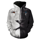 Trendy™ Väga lahedad 3D-lõvipiltidega pusad naistele ja meestele