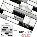 Easysticky™ Isekleepuv erinevate 3D-mustritega tapeet 12tk pakis