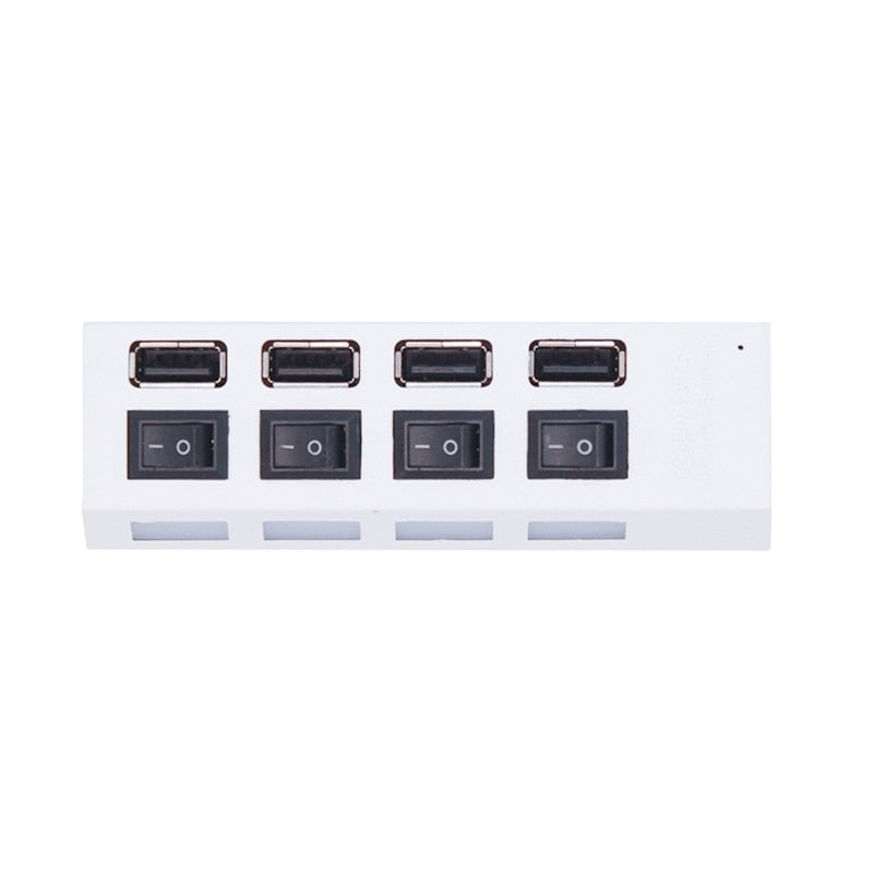 TechPRO™ USB-jagaja: 4 ja 7 pesaga