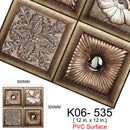 Easysticky™ Isekleepuv erinevate 3D-mustritega tapeet 12tk pakis