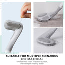 Long Handle Toilet Cleaning Brush ,Silicone Toilet Brushes for Bathroom,Toilet Cleaning Brush,Bendable Silicone Brush Head