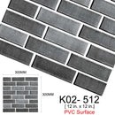 Easysticky™ Isekleepuv erinevate 3D-mustritega tapeet 12tk pakis