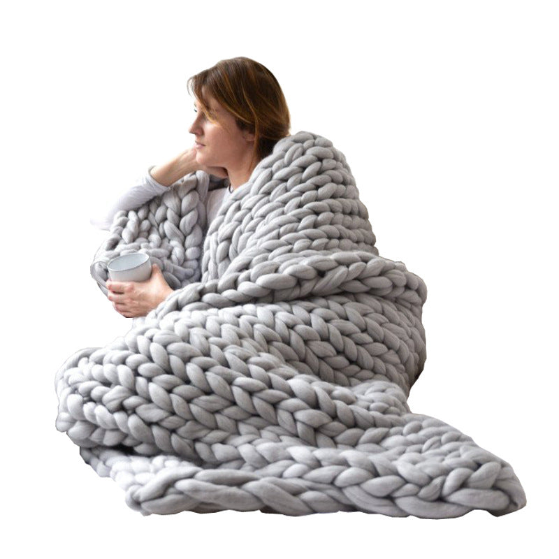 Cuddle™ Käsitööna valmistatud kvaliteetne kootud tekk. Postikuluta!
