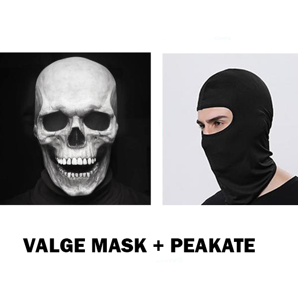 Jaw™ Täissuuruses pealuumask