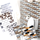 Easysticky™ Isekleepuv erinevate 3D-mustritega tapeet 12tk pakis